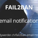 Fail2ban email notification