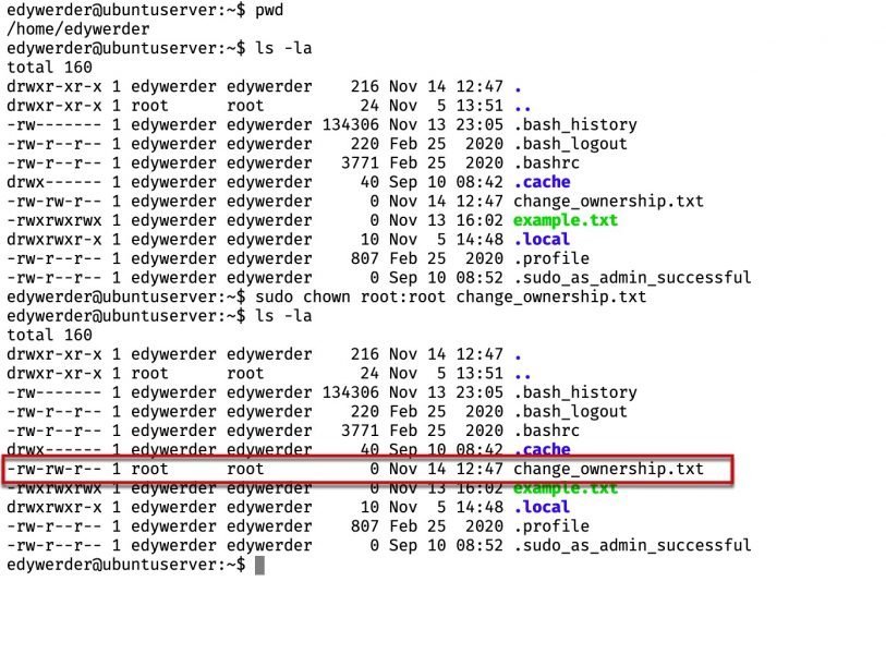Linux file permissions explained: What you need to understand 5 linux file permissions - change ownership