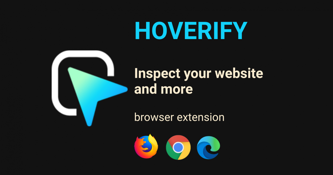Hoverify chrome extension