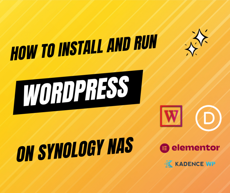 WordPress on Synology