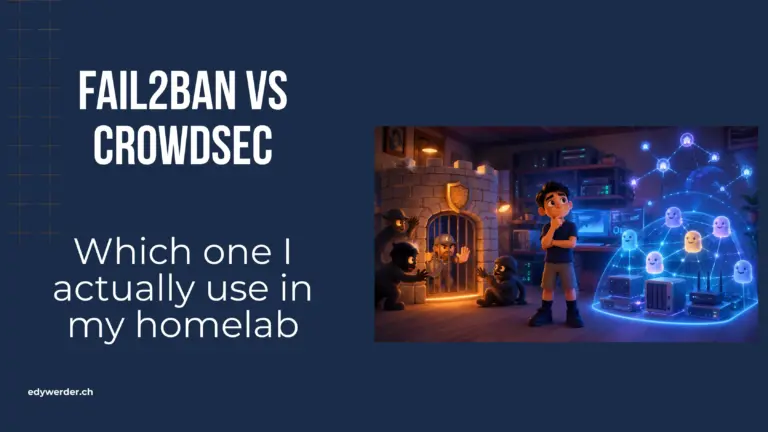Fail2ban vs CrowdSec: which one I actually use in my homelab