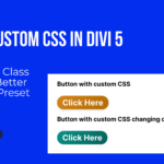 Divi custom CSS in Divi 5