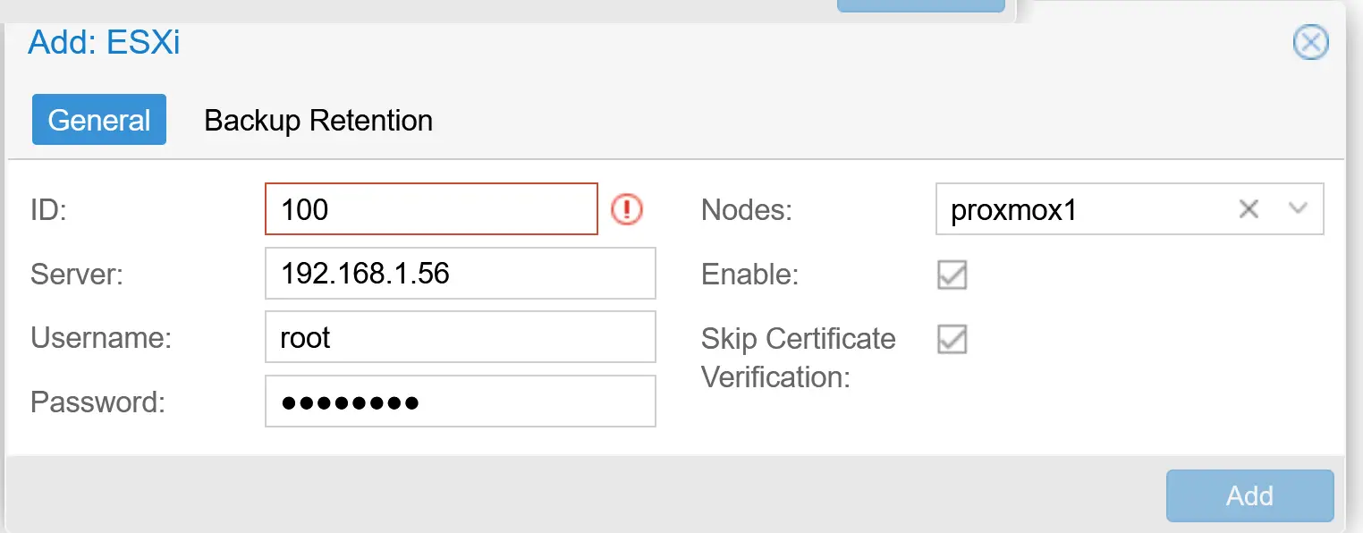 Vmware to Proxmox: Ultimate Import Wizard for converting a virtual machine 9 Add ESXi repository to Proxmox