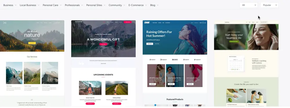 Best Elementor Theme in 2025: Choose the Right One for Your Website Goals 7 Astra Theme - Starter Sites for Elementor