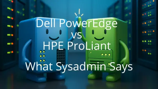Dell PowerEdge vs HPE Proliant What Sysadmin Says