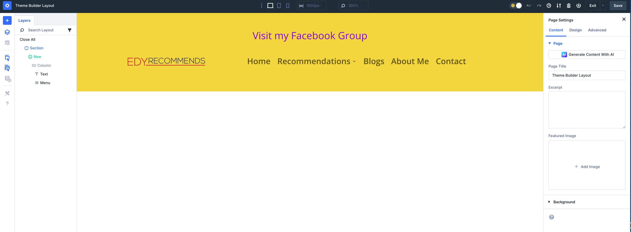 Divi 5 – A Long-Awaited Upgrade, But Is It Enough? 2 Divi 5 user interface