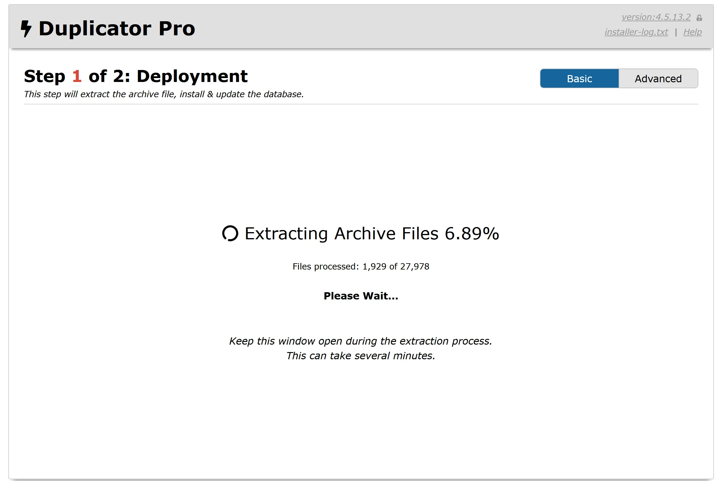 How to backup your WordPress website - A Comprehensive Guide to 4 Essential Methods 20 Duplicator Pro deployment