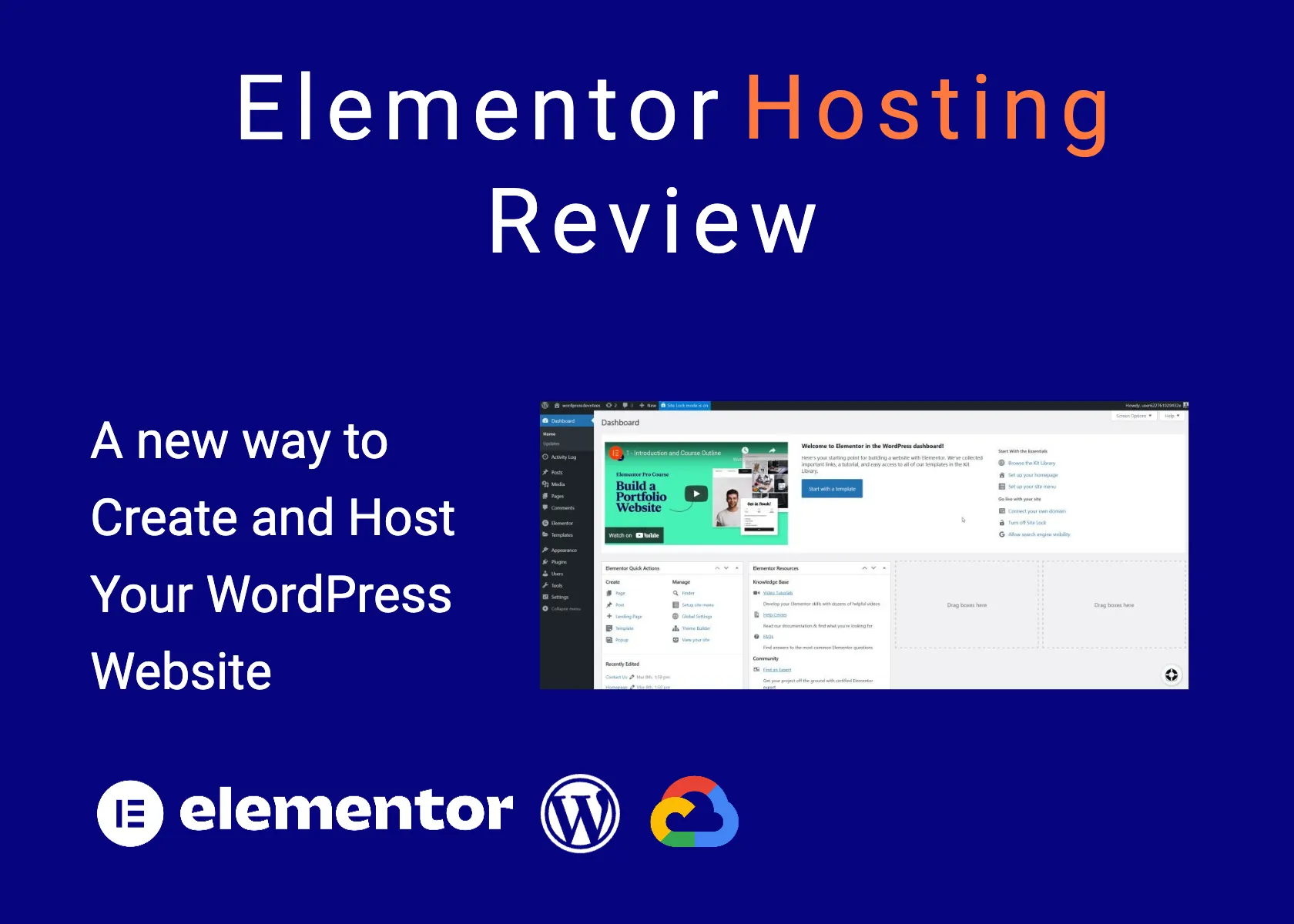 Blogs 7 Elementor Hosting review hero