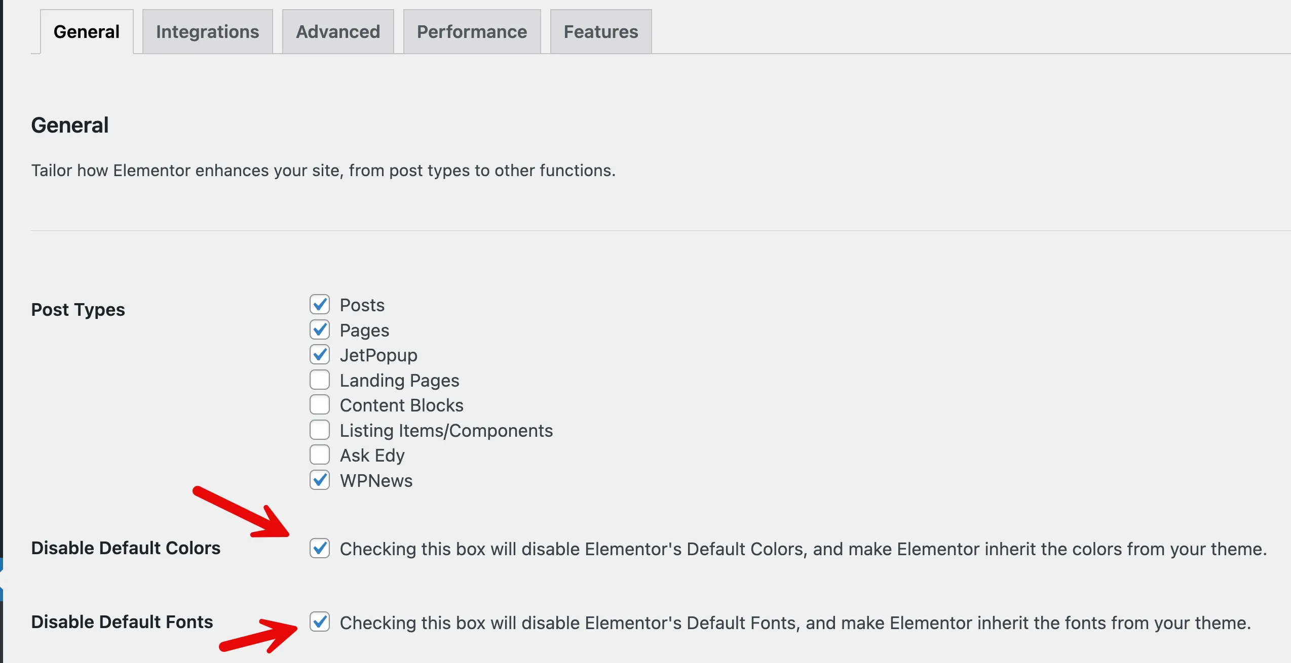 How to Customize Elementor Font and Color Settings for Your Website 2 Elementor defaul Colors and Fonts