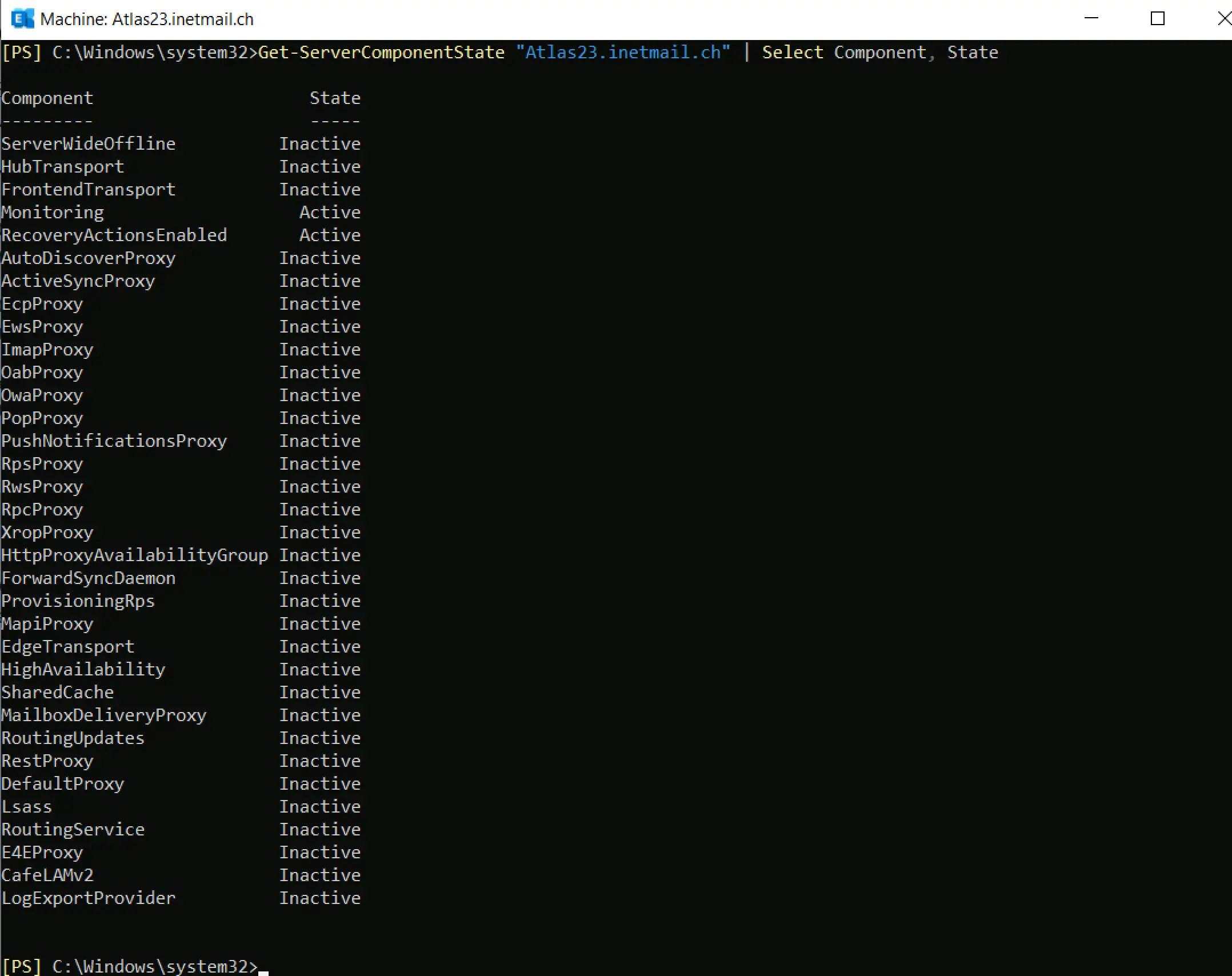 Understanding the Importance of Putting an Exchange Server in Maintenance Mode for Updates 3 Exchange Server Components