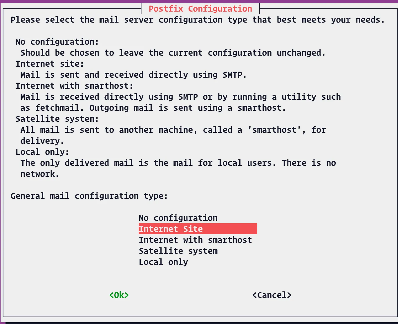 Fail2ban - Postfix install hostname
