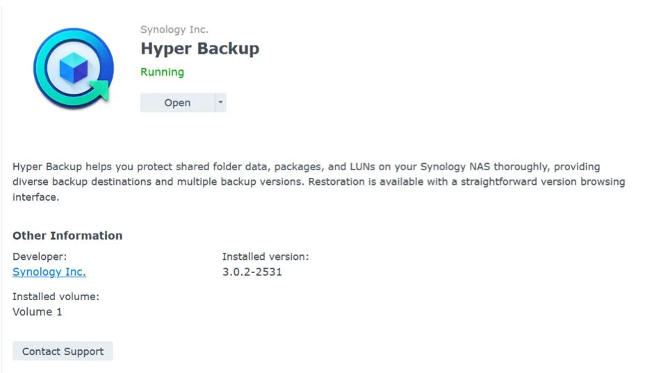 How to use Synology Hyper Backup