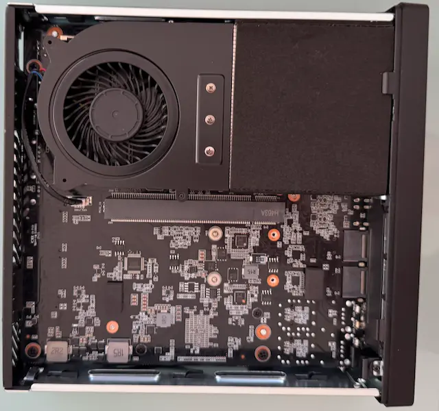 Minisforum MS-01 Review: Best Mini-PC for Virtualization Lab? 3 Minisforum MS-01 inside view