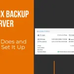 Proxmox Backup Server dashboard running on a Celeron J4125 mini-PC homelab setup