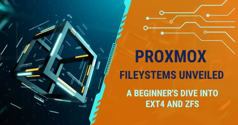 Proxmox filesystems