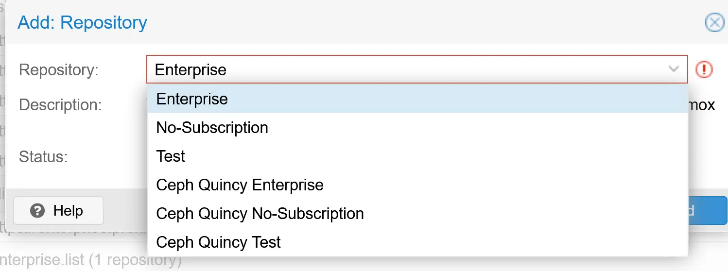 Vmware to Proxmox: Ultimate Import Wizard for converting a virtual machine 4 Proxmox repository add test repository