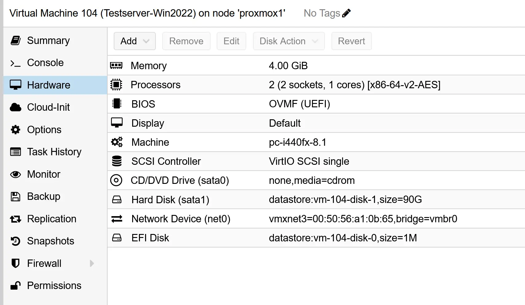 Vmware to Proxmox: Ultimate Import Wizard for converting a virtual machine 18 Proxmox virtual machine settings
