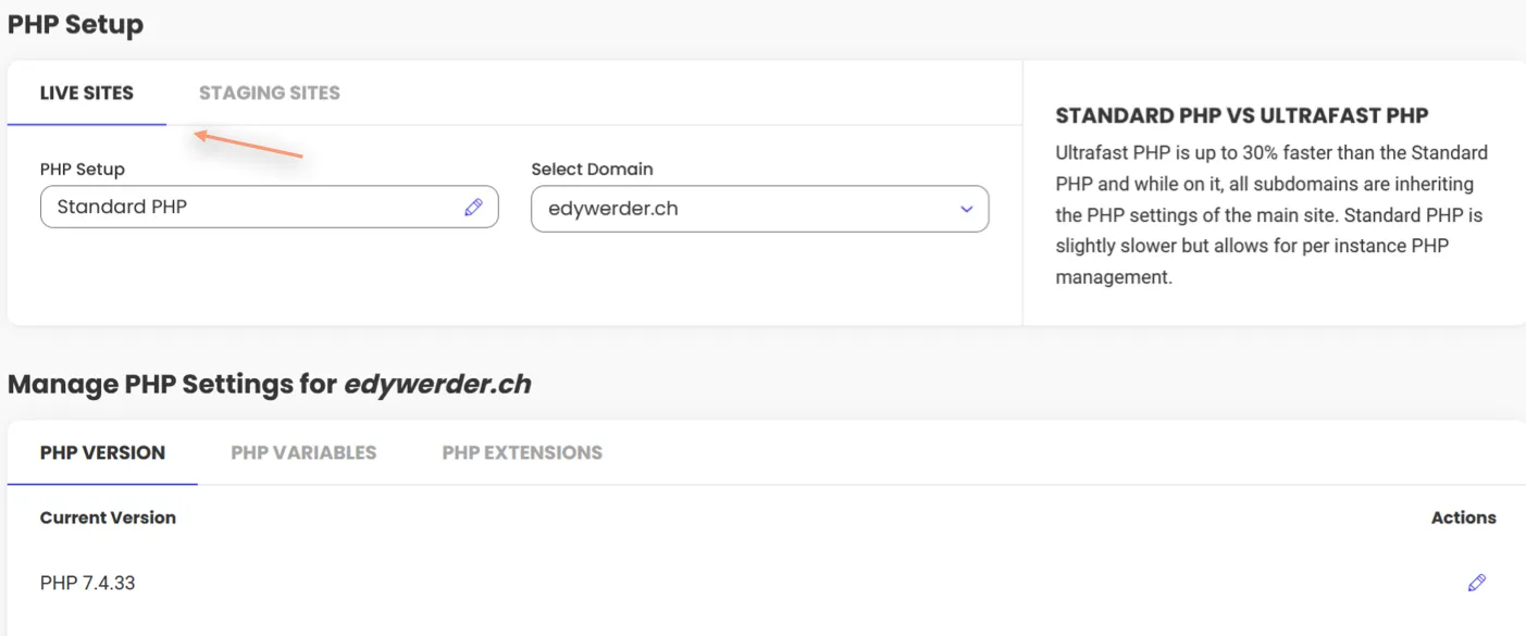 WordPress PHP8 Update: A step-by-step guide for Siteground and CPanel 6 SiteGround WordPress PHP Upgrade