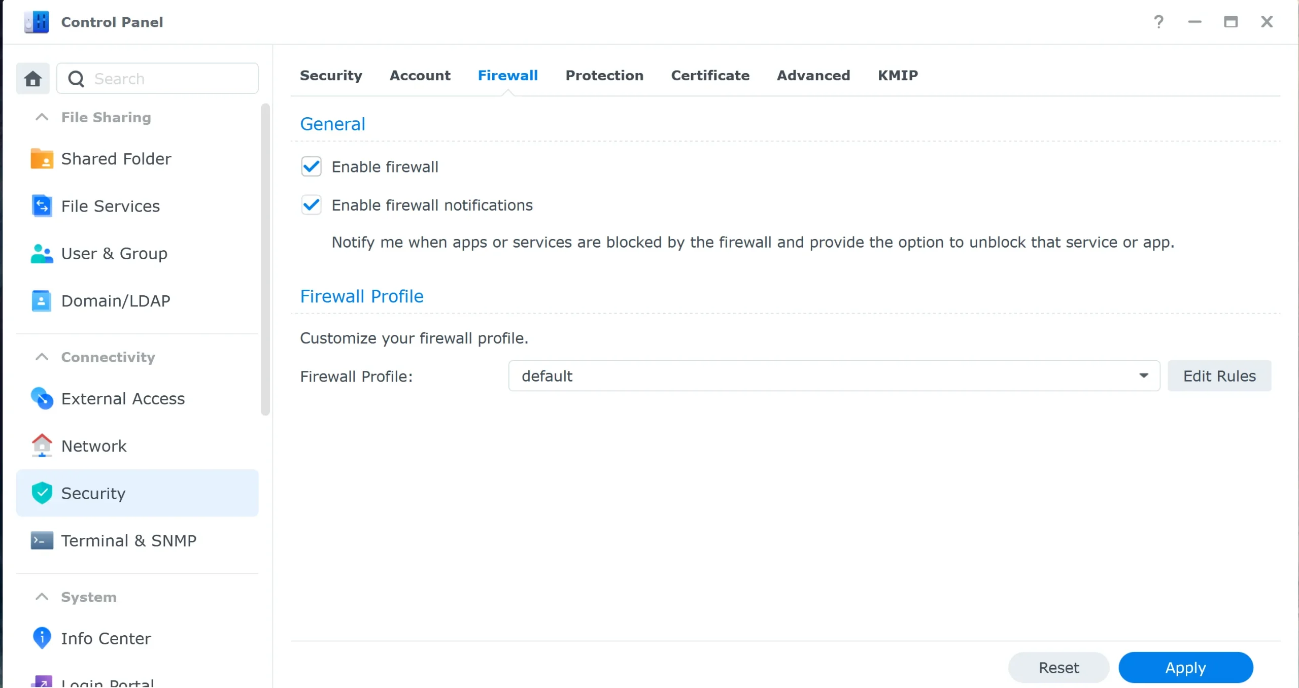 Master Your Synology Firewall: How to Use It Effectively 6 Synology enable firewall