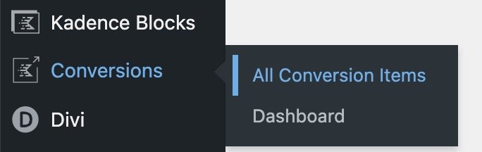 The Ultimate Guide on how to use Kadence Conversions 2 WordPress backend