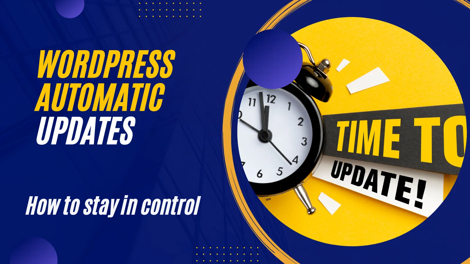 Blogs 6 WordPress Automatic Updates