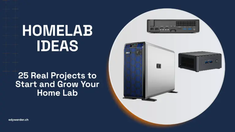 Homelab Ideas: 25 Real Projects to Start and Grow Your Home Lab