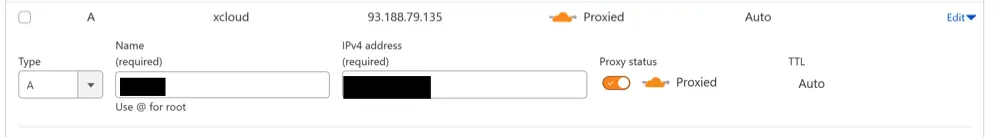 Redis Object Cache Error with Cloudflare: Why It Happens and How to Fix It 3 Cloudflare DNS - A record proxied
