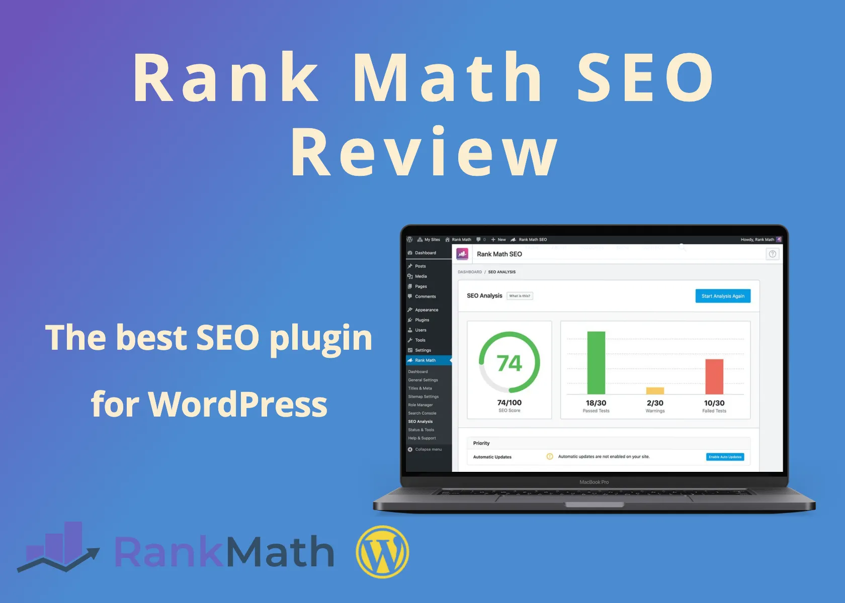 Discover the Best SEO plugin for WordPress - Rank Math 1 Best SEO plugin for WordPress - Rank Math