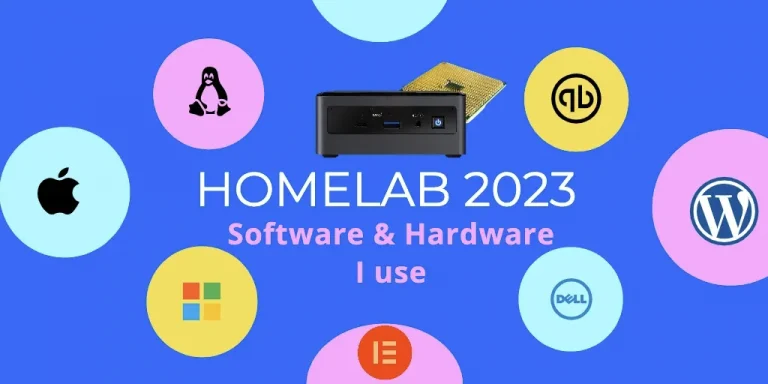 Homelab – Software and Hardware I use