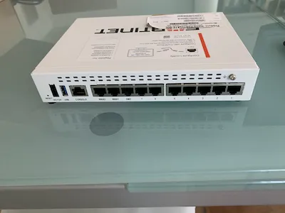 Firewall protects network