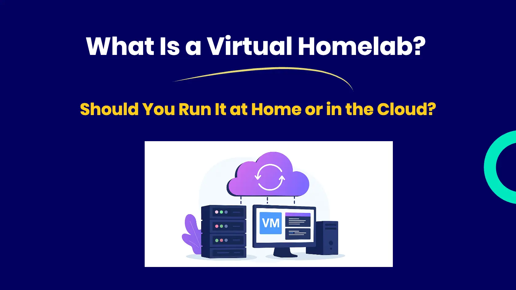 What Is a Virtual Homelab? (And Should You Run It at Home or in the Cloud?) 1 What is a Virtual Homelab?
